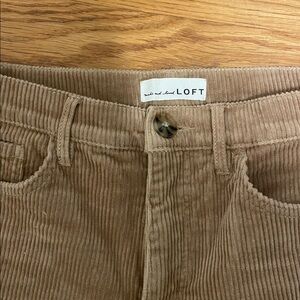 Loft corduroy pants